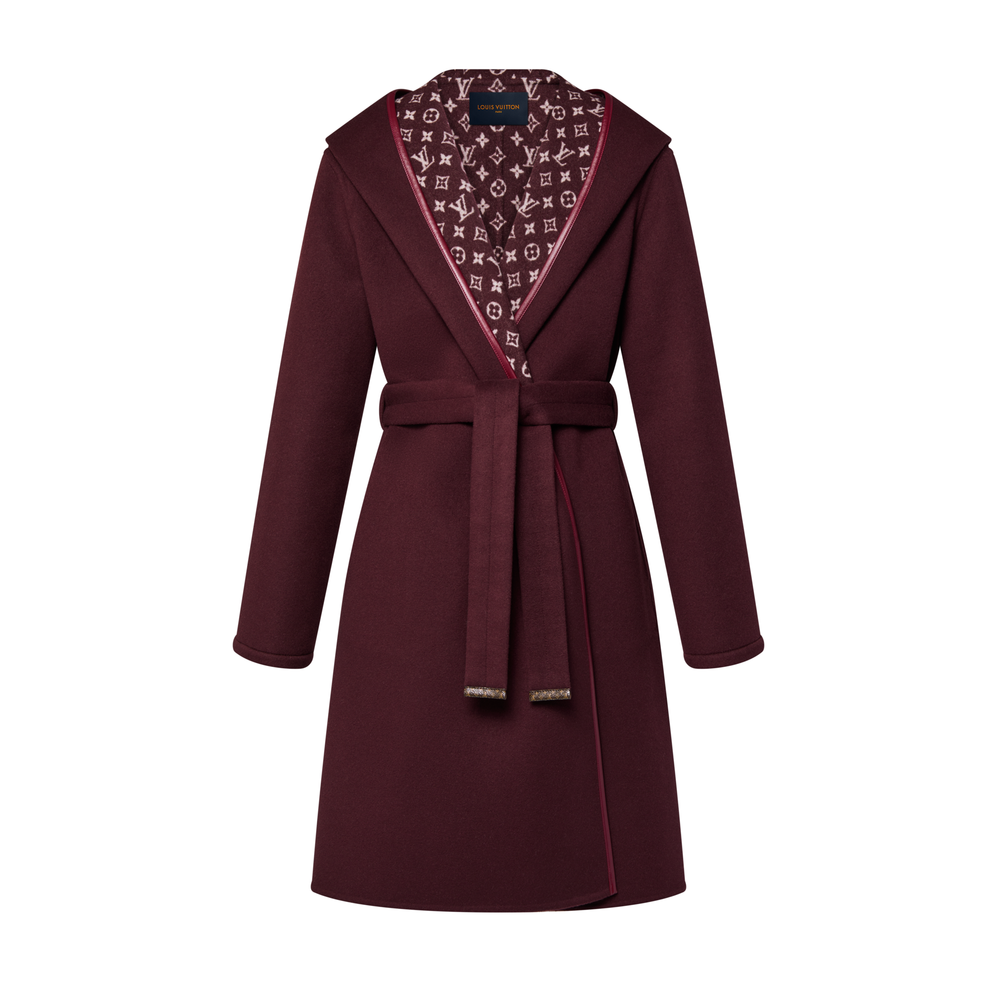 Signature Long Hooded Wrap Coat - Ready-to-Wear | LOUIS VUITTON